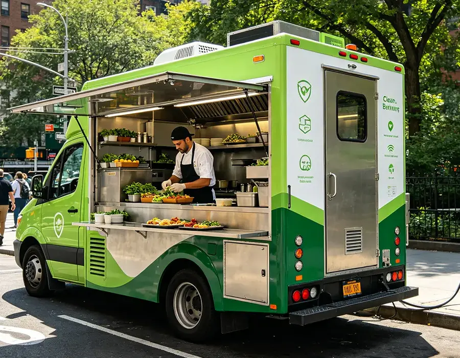 A revolução dos food trucks elétricos ganha impulso em 2026, reduzindo as emissões urbanas de carbono
