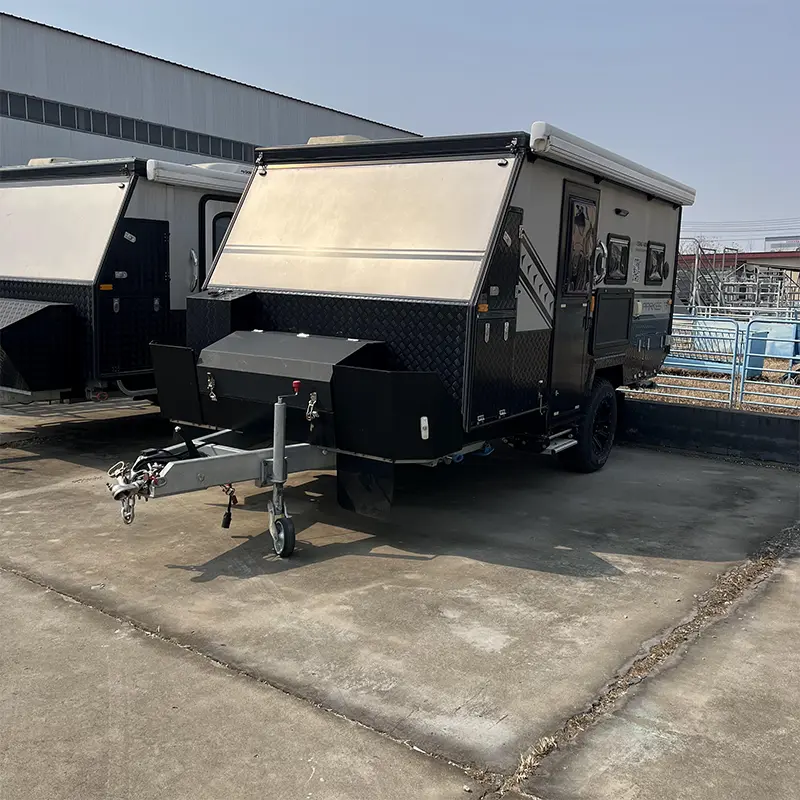 Trailer de acampamento para trailer clássico