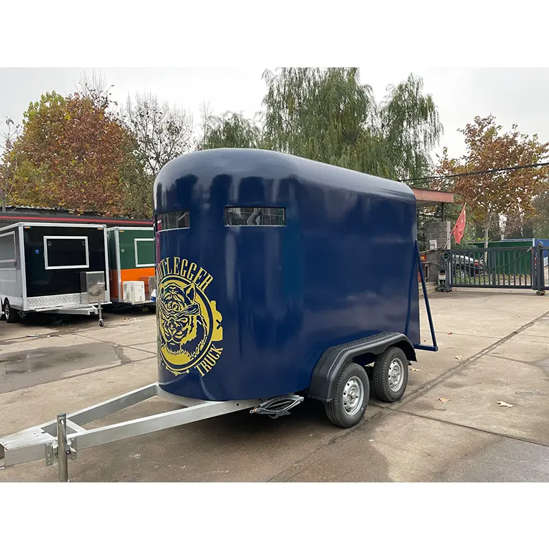 Trailer de barra móvel Vintage Horse Box
